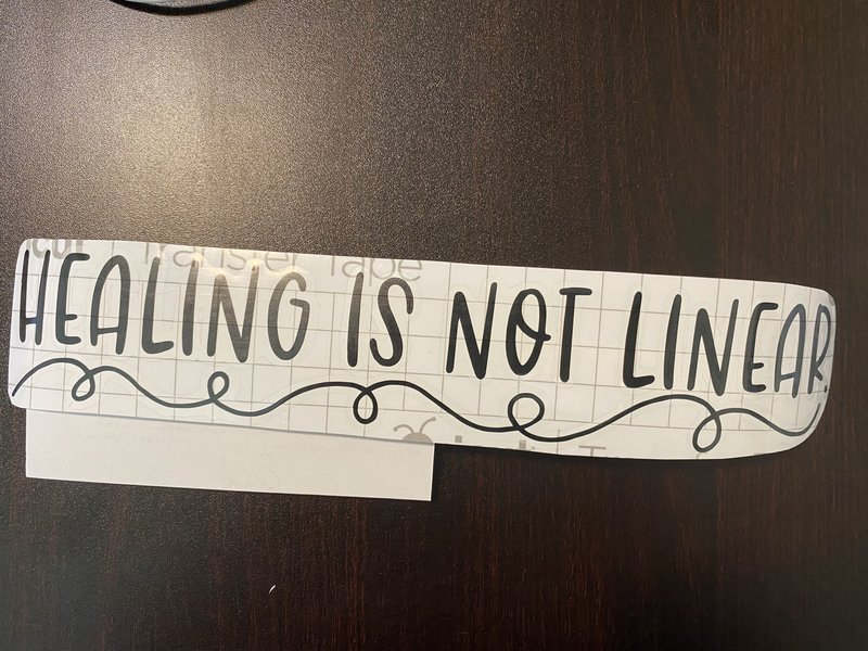 F4F Decal - Healing Is Not Linear