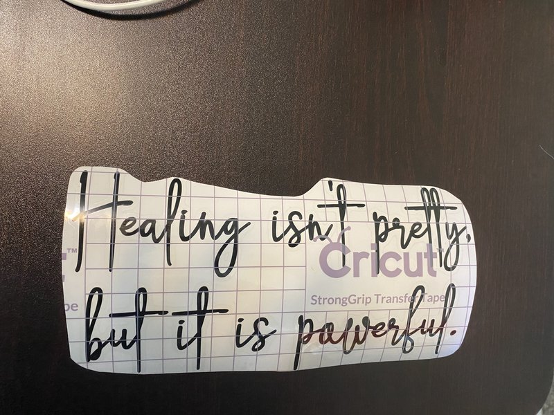 F4F Decal - Healing Isn't Pretty