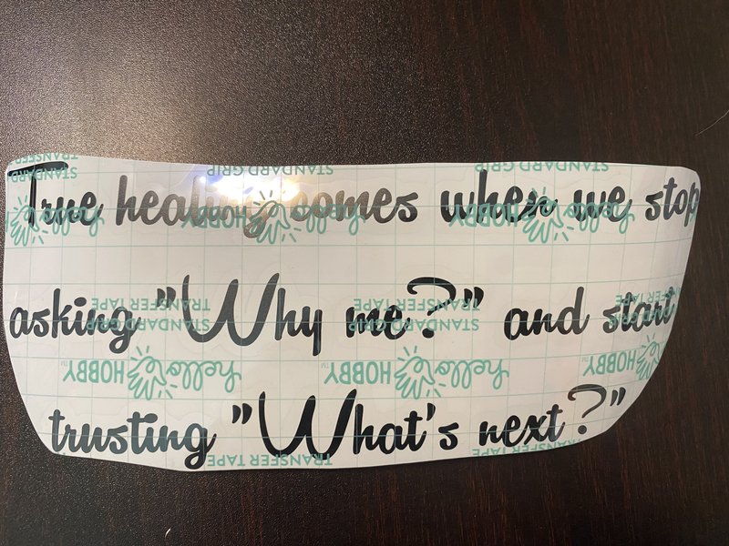 F4F Decal - Trusting What's Next