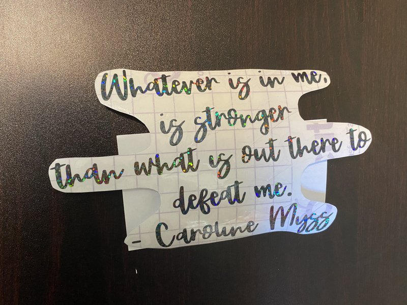F4F Decal - Stronger Inside